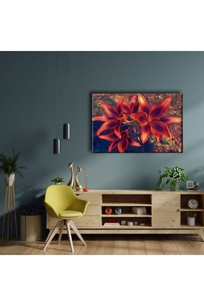Desenlio Flower Canvas Painting