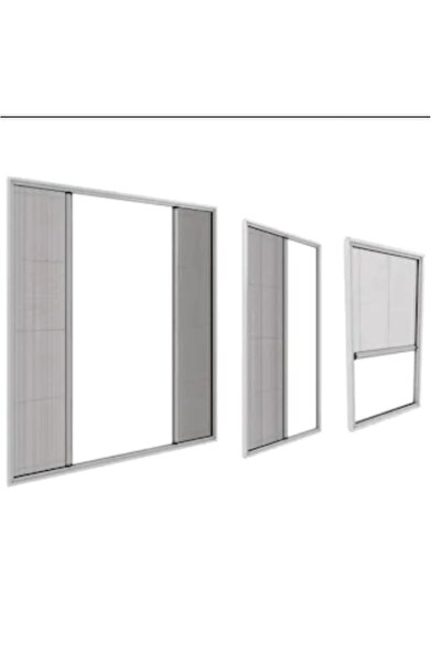 zgn Plise Kapı Pencere Sinekliği,eni 40-59 Cm,yükseklik 40-59 Cm Arası