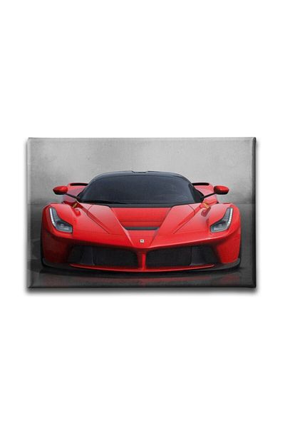 Desenlio Red Ferrari Canvas Painting