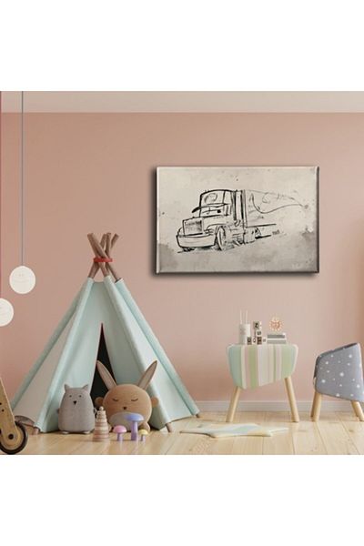 Desenlio Car Canvas Painting