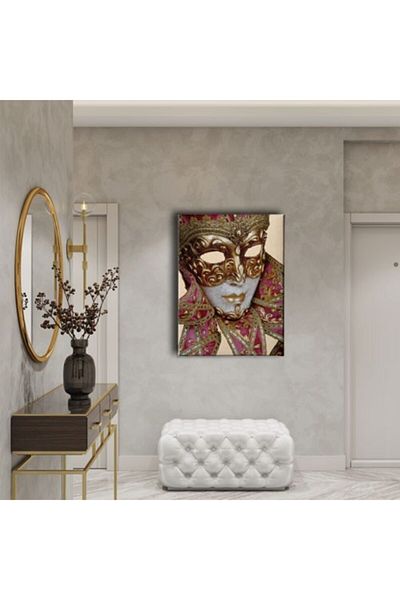 Desenlio Mask Canvas Painting