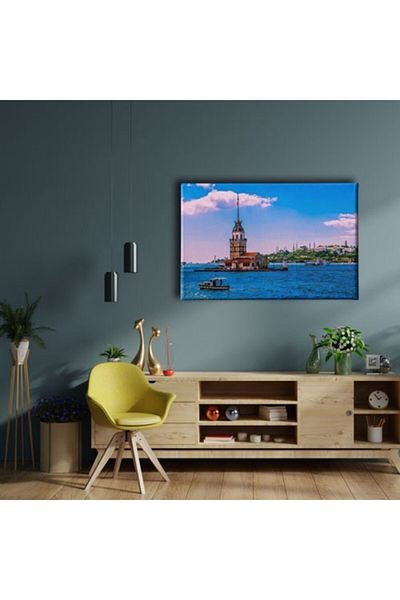 Desenlio Turnul Femeilor din Istanbul Pictură pe pânză