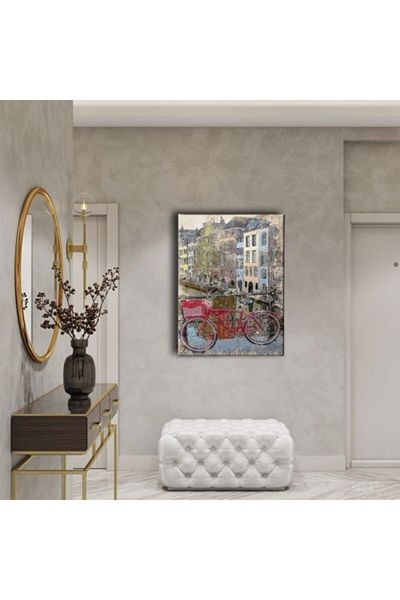 Desenlio Venice Oil Paint Canvas Print