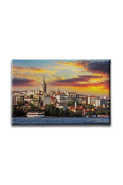 Desenlio Ζωγραφική σε καμβά του Πύργου Γαλατά