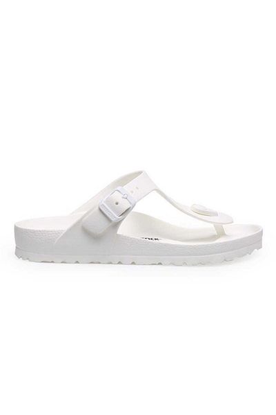 Birkenstock Papuci de damă Gizeh Eva alb Flip Flops128221 V10