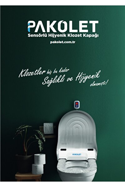 PAKOLET Sensörlü Hijyenik Klozet Kapağı