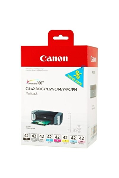 Canon Clı-42 Negru-cian-magenta-galben Siyah-mavi-kırmızı-sarı Mürekkep Kartuş