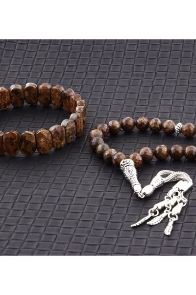 OSMANLI DOĞAL TAŞ Sertifikalı Bronzit Bileklik Ve Tesbih Takımı