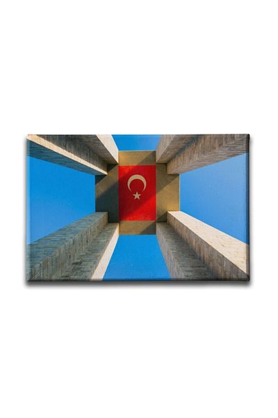 Desenlio Martyrdom Turkish Flag Canvas Painting