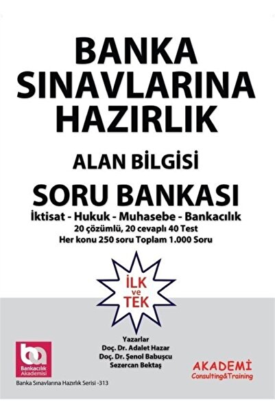 Genel Markalar Banka Sınavlarına Hazırlık Alan Bilgisi Soru Bankası Iktisat H...