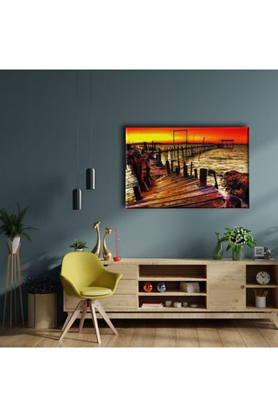 Desenlio Old Sahi Landscape Painting