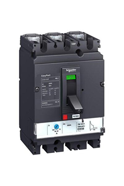 Schneider Electric Schneider Lv525332, Easypact Cvs Kompakt Şalter (tmş), 140-200 Amper, 36 Ka