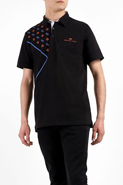 BEARRAYBON Men's Polo Neck T-shirt