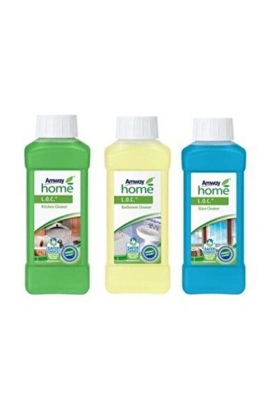 Amway Loc Paketi-mutfak Temizleyici-banyo Temizleyici-cam Temizleyici