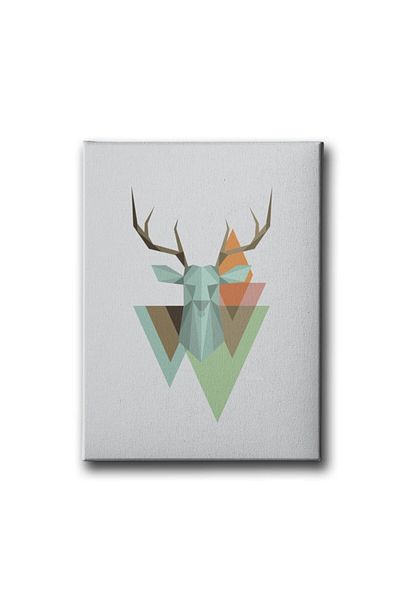Desenlio Deer Canvas Painting