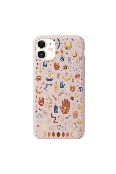 shoptocase Iphone 11 Uyumlu Astroloji Ve Meditasyon Desenli Premium Lansman K...