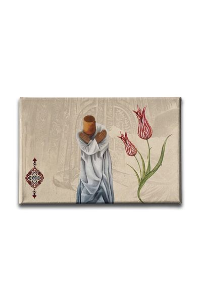 Desenlio Dervish with Tulip and Clock Table