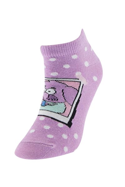 DeFacto Girl's King Şakir Licensed 3-Piece Booties Socks