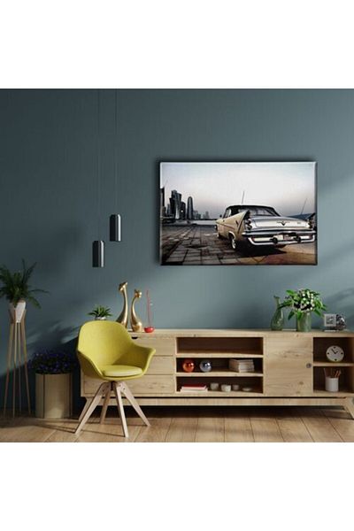 Desenlio Classic Car Canvas Painting