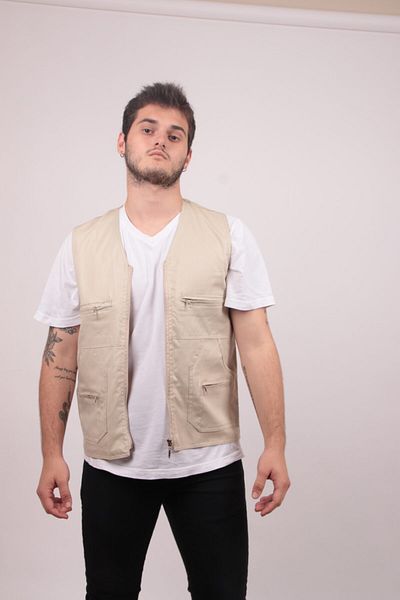 Hatapoğlu Men's Side Pocket Summer Vest