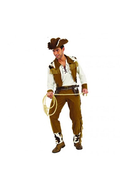 MY Kostüm Texas Kovboy Yetişkin Erkek Kostümü
