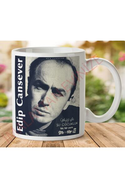 ART HEDİYE Edip Cansever Two Sided Printed Mug