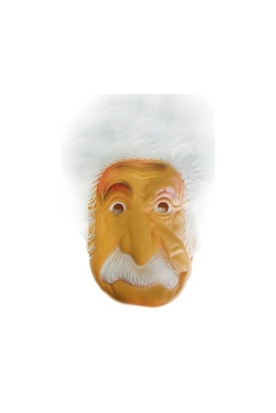 Ufuk Şaka Oyunları Merkezi Saçlı Albert Einstein Maske(YETİŞKİNLER IÇİN)