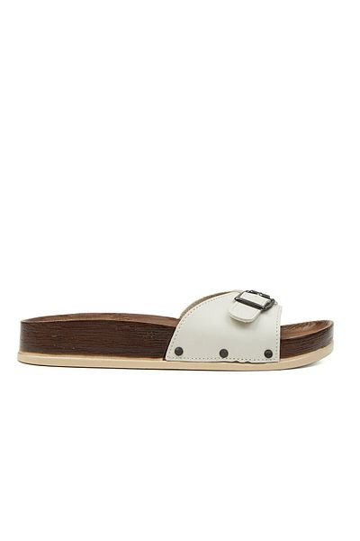 Pierre Cardin PC-6782 Γυναικεία Παντόφλες Κρέμα