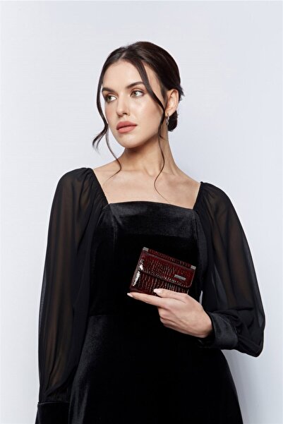 Aka Hakiki Deri Kadın Cüzdanı 439