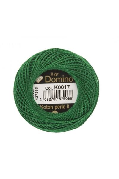 Donino Κλωστή Κοτόν Περλέ 8γρ Πράσινη Νο:8 Κλωστή Κεντήματος Σταυροβελονιάς -...