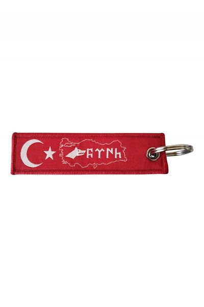 Safari Avm Turkish Flag Gokturkish Keychain