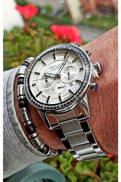 Ferrucci Function Men's Design Wristwatch + bracelet as a gift