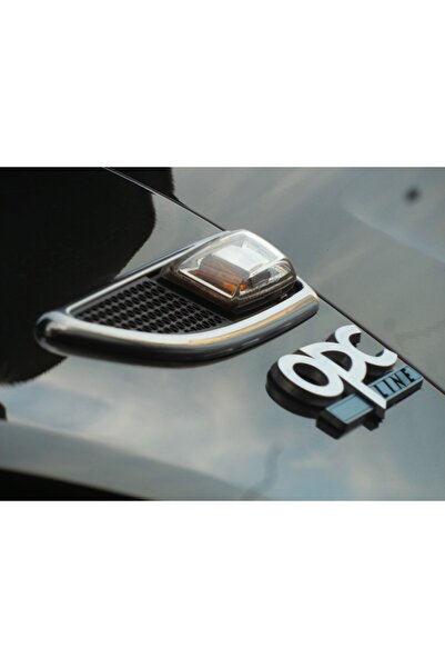 GARDENAUTO Opel Opc Line Emblem Chrome Logo Badge Stainless Luggage Mudguard ...