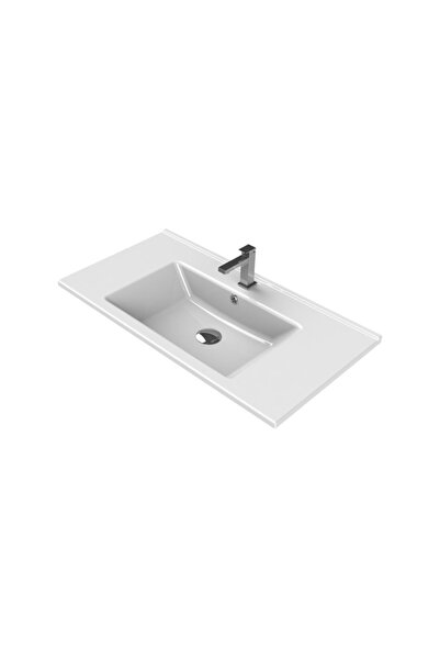 Turkuazdesing Turkuaz Arte Etejerli Lavabo 85x45 Cm