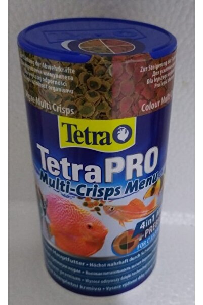 Tetra Pro Multi-crisps Menü 4 Yem Bir Arada ( Probiyotik )