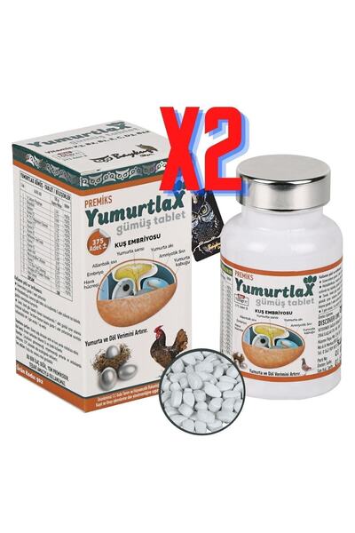 DİSCOVER OWL 2 Adet Yumurtlax Gümüş Tablet / Yumurtlatır - Kızıştırır - Kısır...