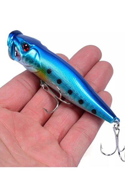 usmtekno 12 Gr.popper Rapala Luressahte Yem Suni Yemsu Üstü Yapayyem Lila
