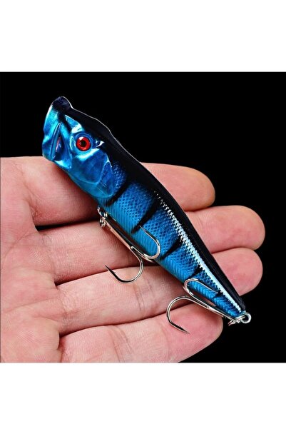 usmtekno 12 Gr.popper Rapala Luressahte Yem Suni Yemsu Üstü Yapayyem Lacivert