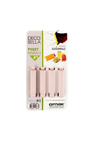 Decobella 4-Piece Bag Clipper