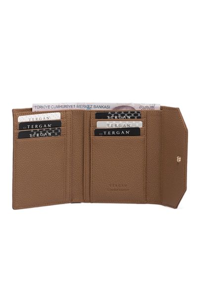 Tergan Tan Leather Women's Wallet 05809e71