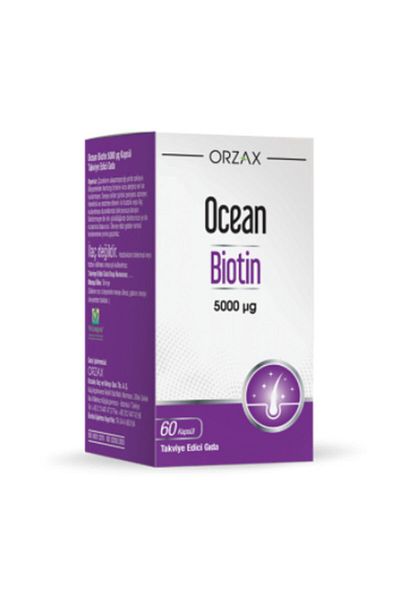 Ocean Biotin 5000Ug 60 Capsules