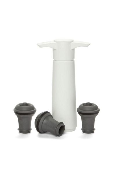Vacu Vin White Wine Vacuum Set - 1 Pump and 3 Stoppers