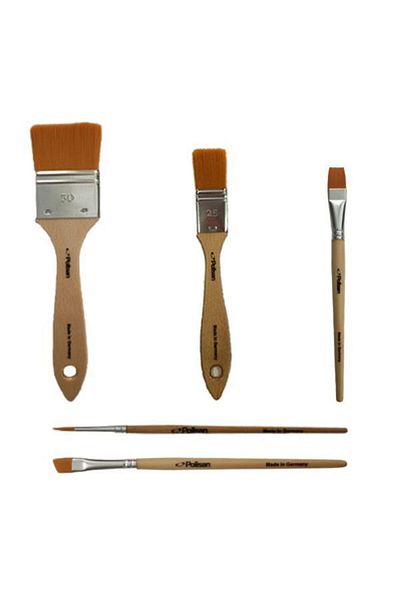 Polisan Silk Hobby Brush Set 5 Pieces