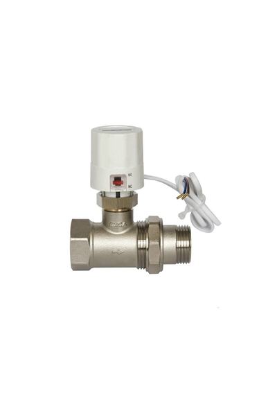 Eca 2-yollu 1” Aküatörlü Vana Çıkış Rakorlu