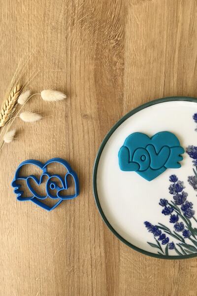 CESTOPİENO Heart Love Cookie Mold
