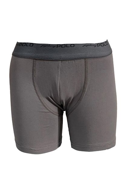 JOJOBOY POLO Lyc Single Jersey Men's Boxerdon 2 Pack Smoke.xxl