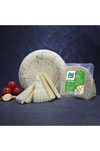 Akdu Tam Yağlı Olgunlaştırılmış Sepet Peyniri ( Biberli - Kekikli - 300 Gr )