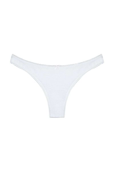 HNX Chiloți de damă din bumbac cu talie înaltă, cu croiala braziliană, 3 buc