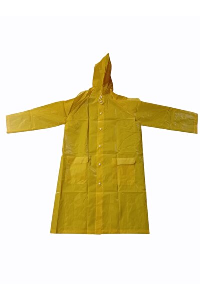 RENK YAPI RÜYASI معطف واق من المطر للحديقة مع زر أصفر من مادة PVC لمعطف واق م...