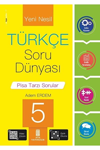 Ata Yayıncılık 5. Sınıf Yeni Nesil Türkçe Soru Dünyası
